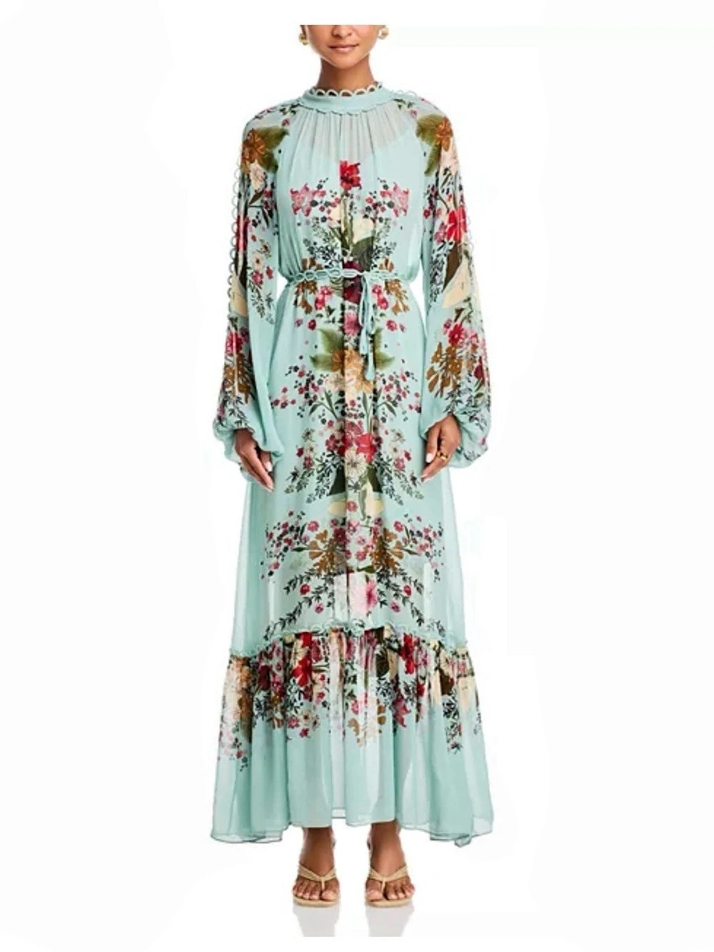 FARM Rio Beauty Bouquet Dress NWT Sz L - Picture 2 of 11